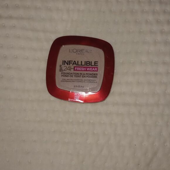 🆕🧴L'Oreal Infallible 24H Fresh Wear Foundation In A Powder - #300,  Amber - Picture 6 of 6